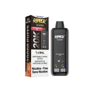 RIPPER SLEEK WATERMELON ICE NICOTINE FREE DISPOSABLE VAPE 20K PUFFS